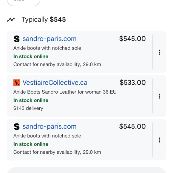 Sandro Green and Black Ankle Boots with Gold Accent - Picture 6 of 10